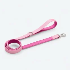 Leash and Poop Bag Holder Set - Pink