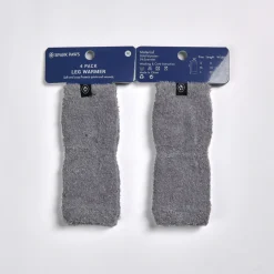 Leg Warmer and Earmuff Protector Set - Grey