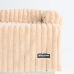 Luxury Couch Cover Dog Bed - Beige