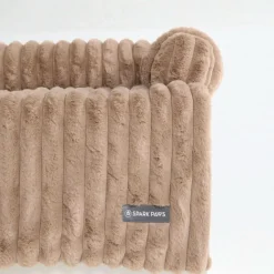 Luxury Couch Cover Dog Bed - Brown