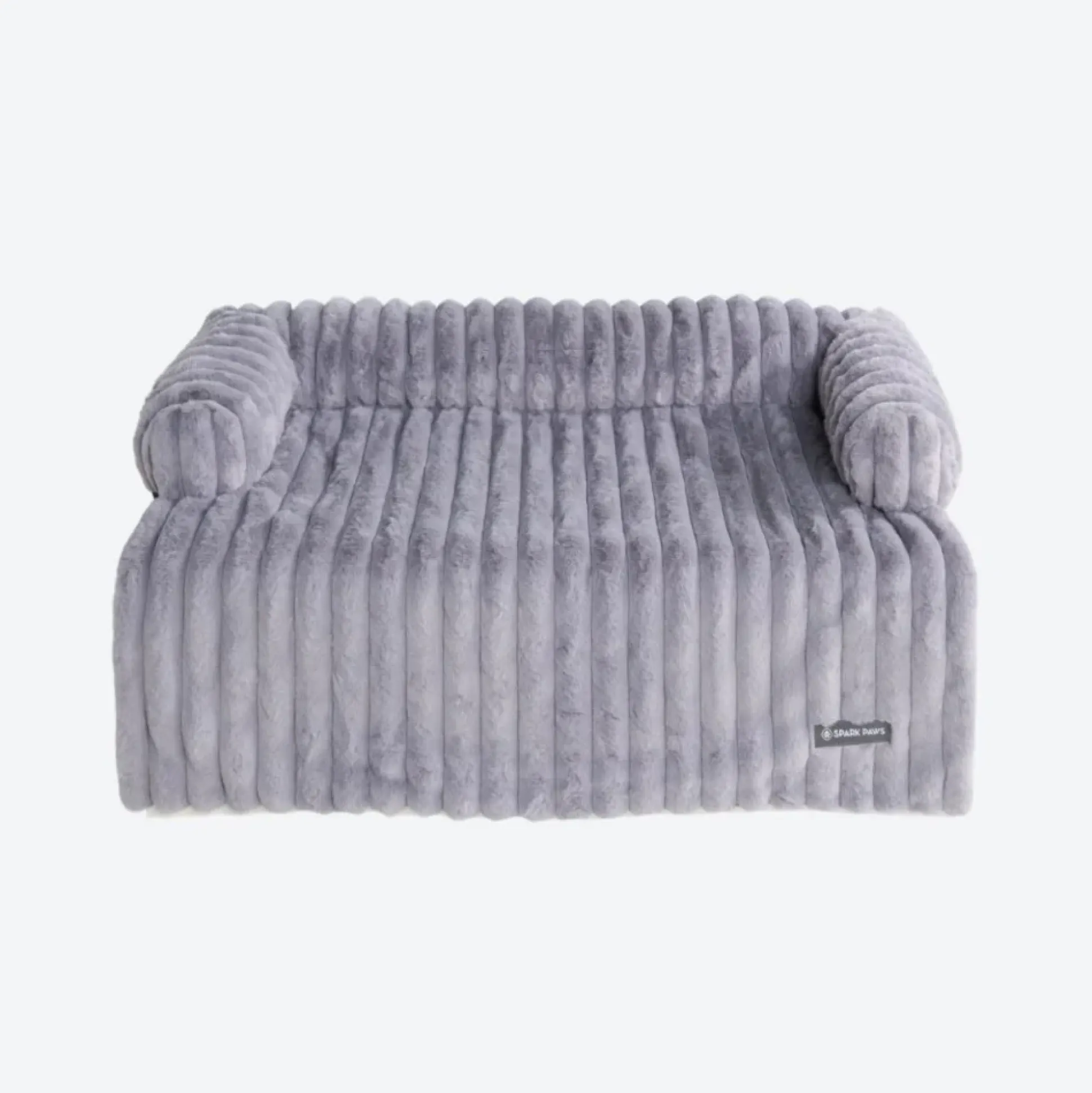 Luxury Couch Cover Dog Bed - Grey