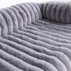 Luxury Couch Cover Dog Bed - Grey