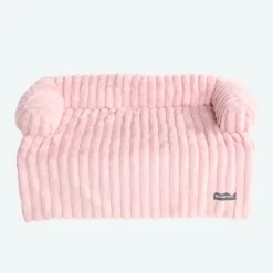 Luxury Couch Cover Dog Bed - Pink