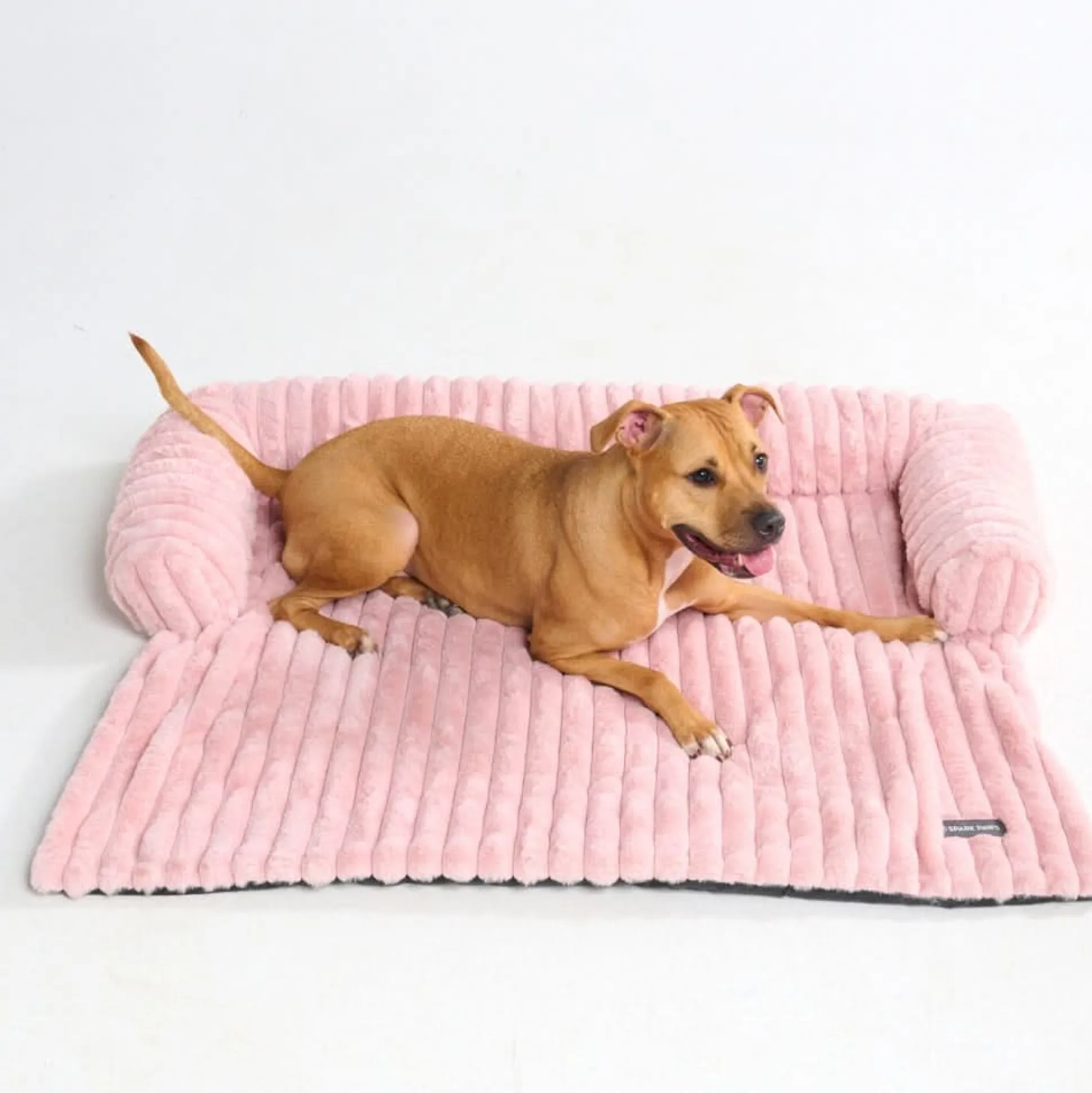 Luxury Couch Cover Dog Bed - Pink