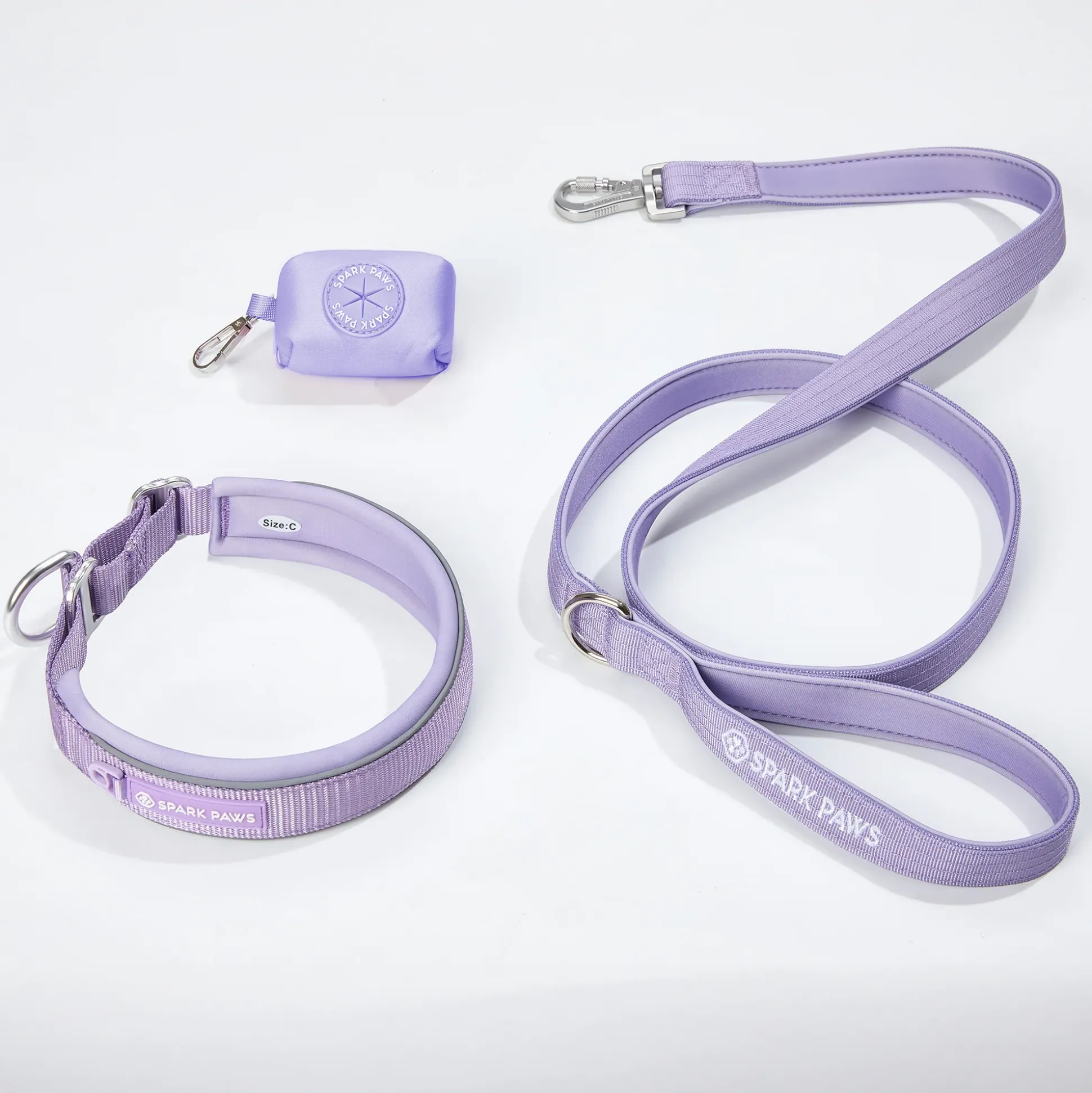 Martingale Collar Set - Lilac