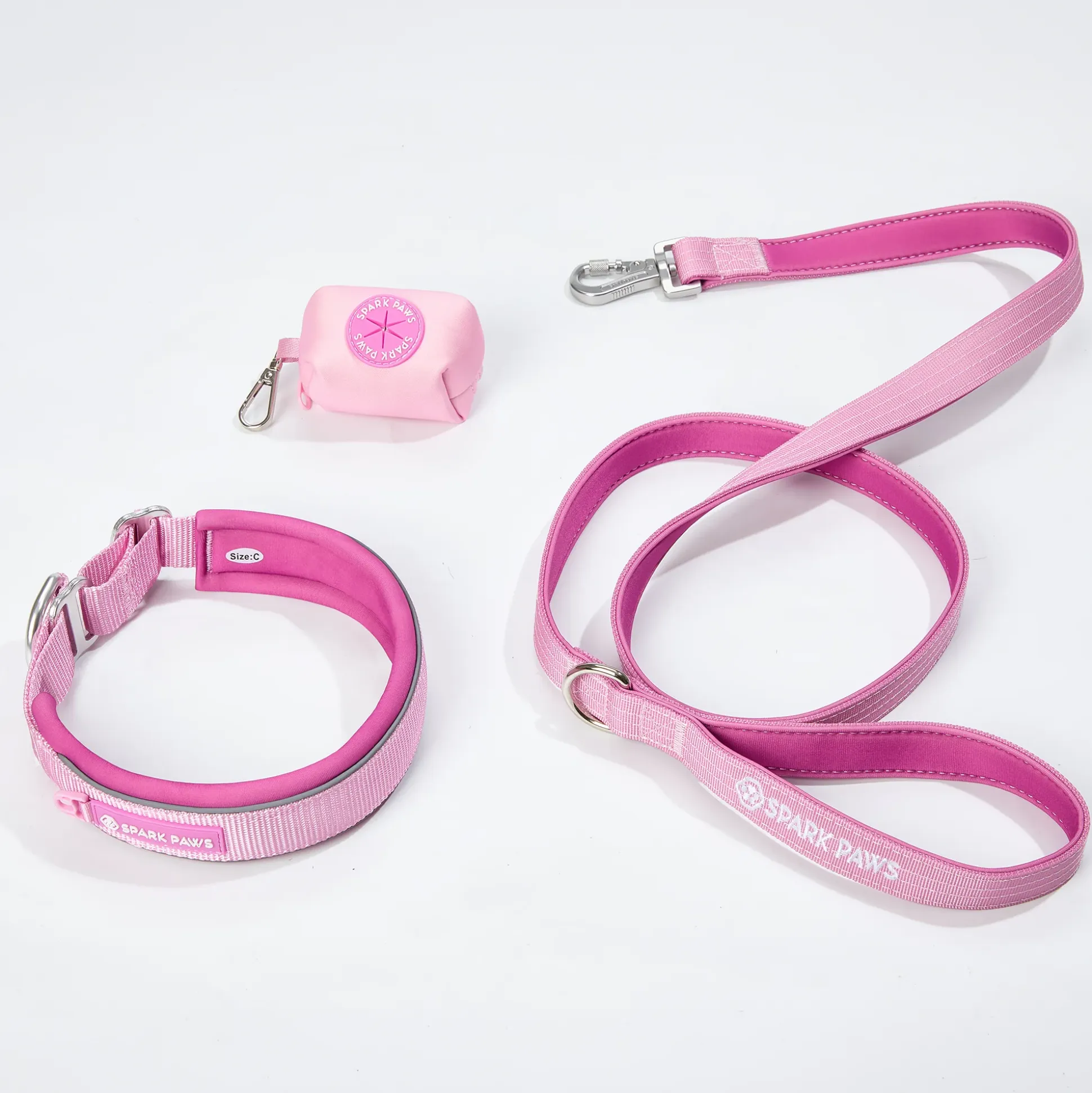 Martingale Collar Set - Pink