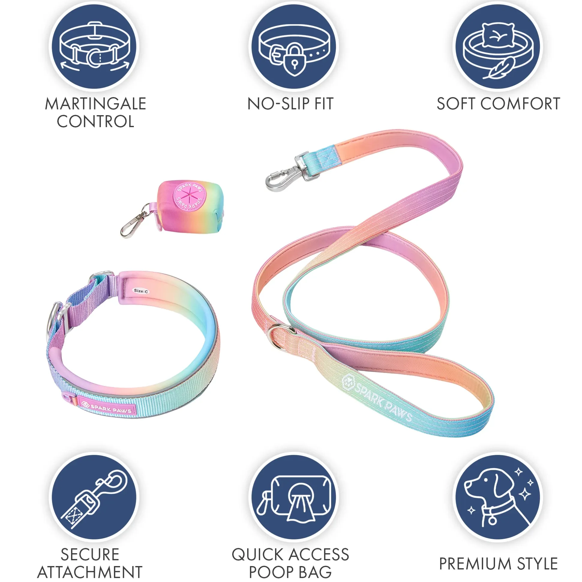 Martingale Collar Sets