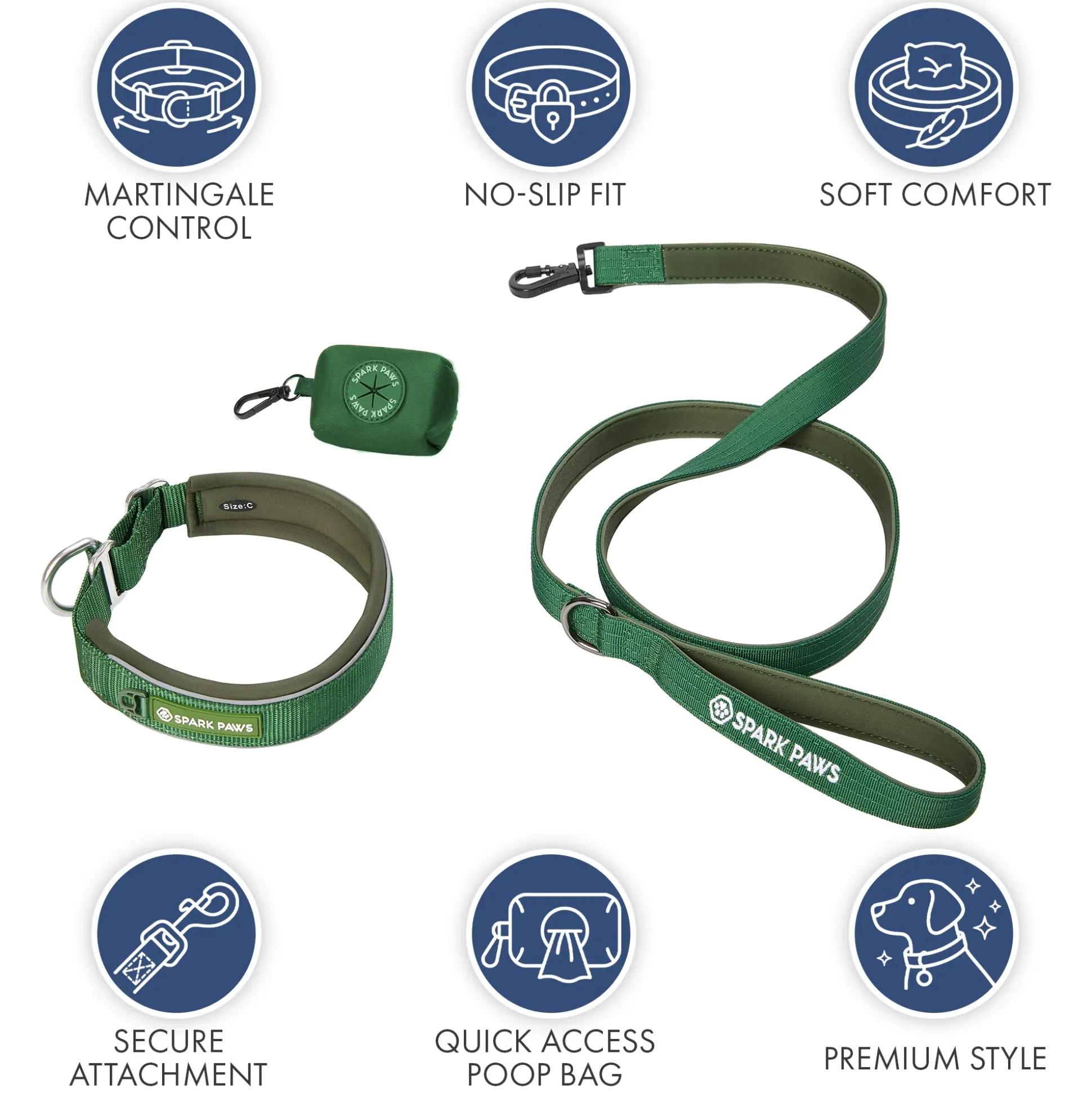 Martingale Collar Sets
