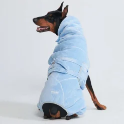 10 Minute Dry Dog Bathrobe