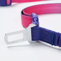Multipurpose Seatbelt Handsfree Leash & Poop Bag Holder Set - Snow Cone