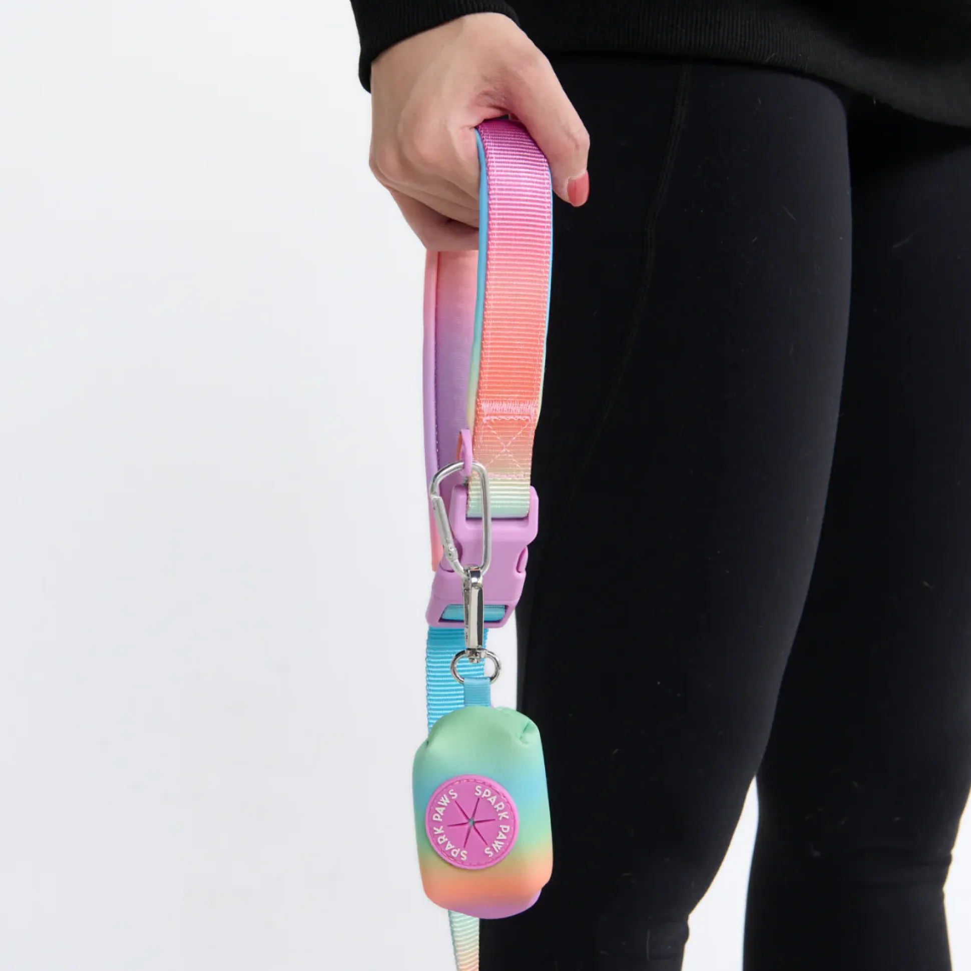 Multipurpose Seatbelt Handsfree Leash & Poop Bag Holder Set