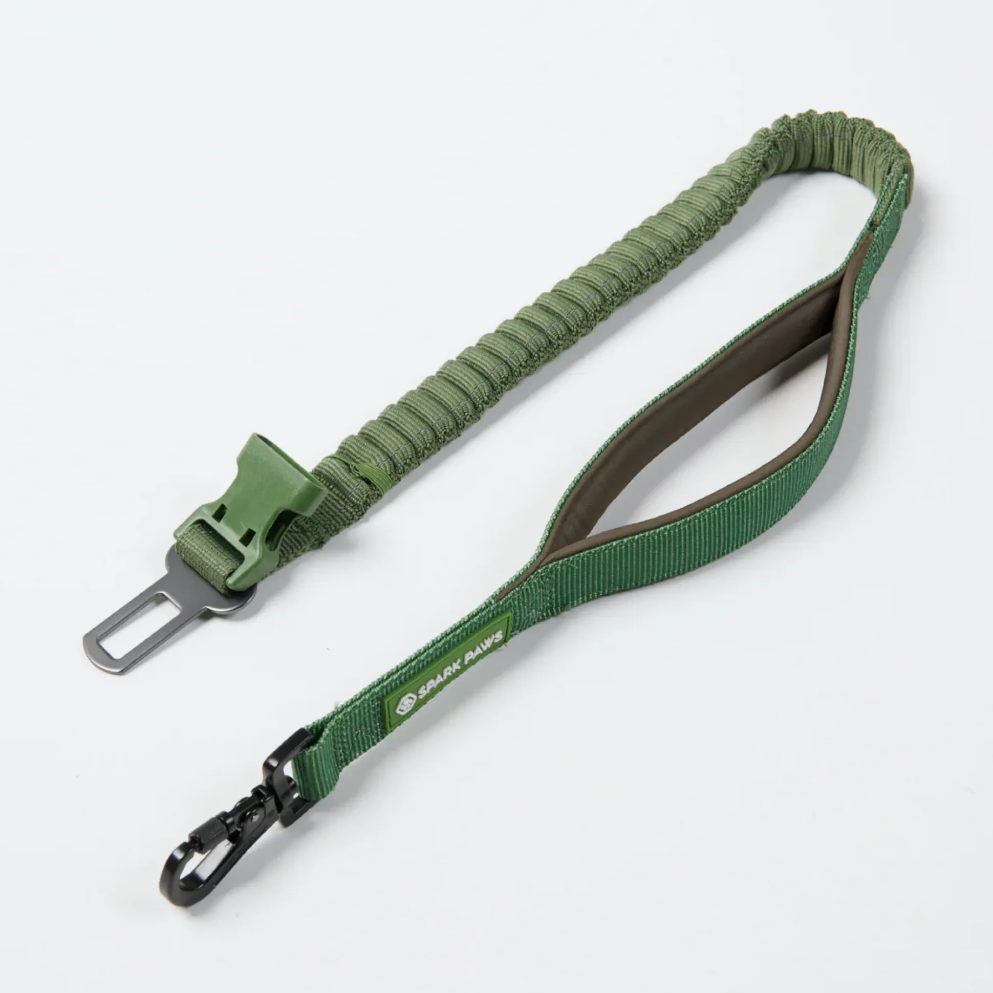 Multipurpose Seatbelt Handsfree Leash & Poop Bag Holder Set