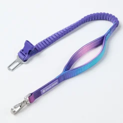 Multipurpose Seatbelt Handsfree Leash & Poop Bag Holder Set - 90s Retro