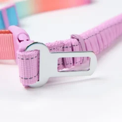 Multipurpose Seatbelt Handsfree Leash & Poop Bag Holder Set - Pastel Icing