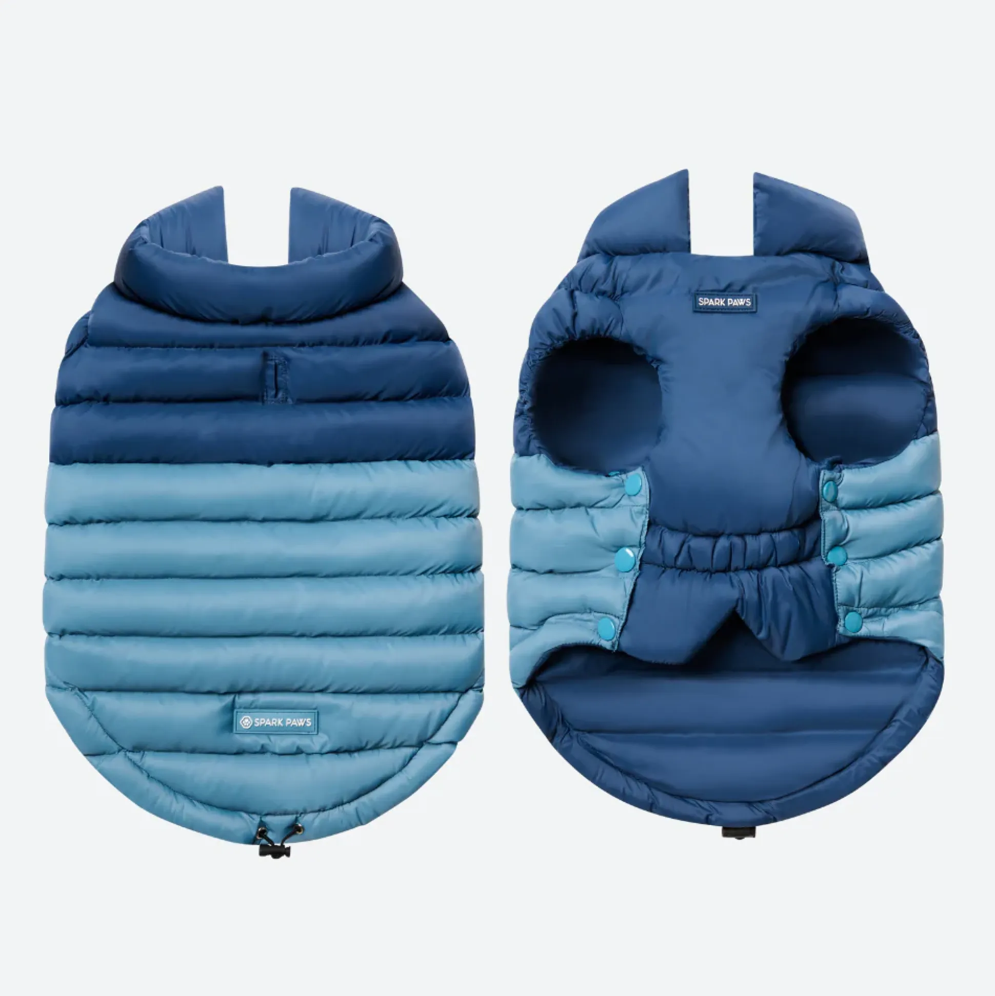 PuffShield Winter Jacket - Blue