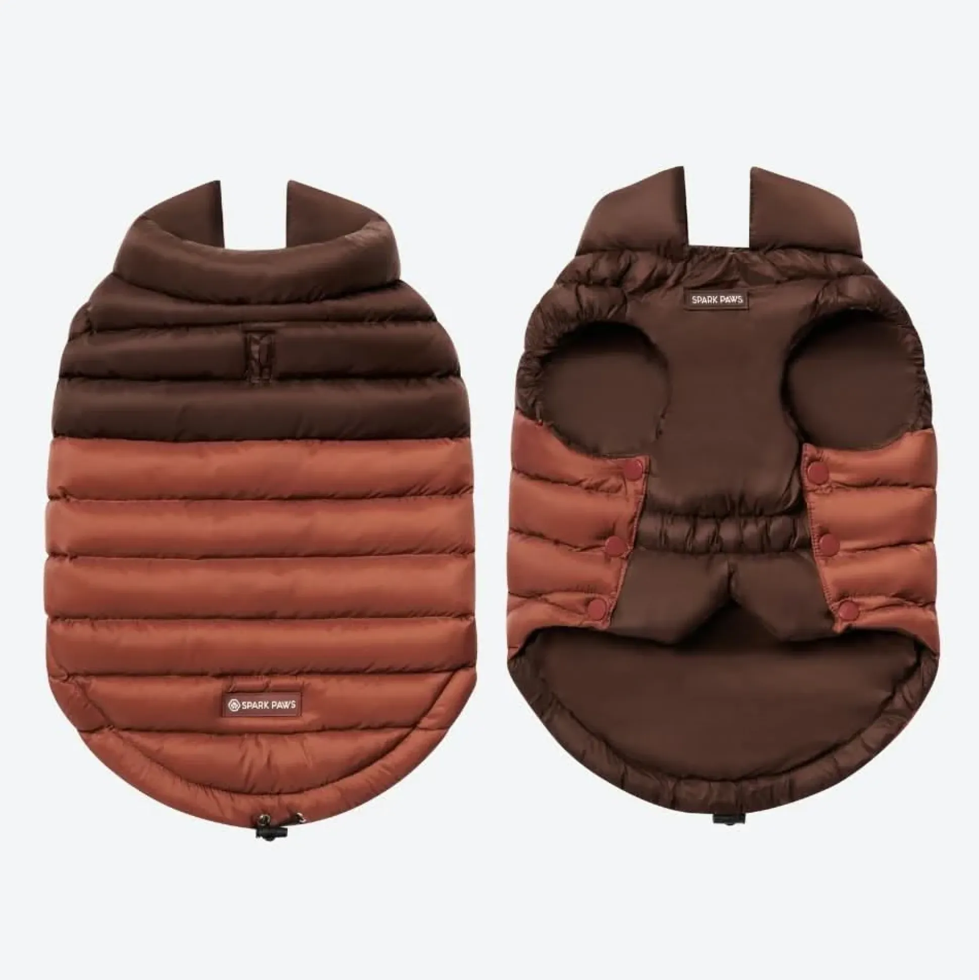 PuffShield Winter Jacket - Brown