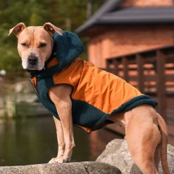 Reversible Jacket - Green and Orange