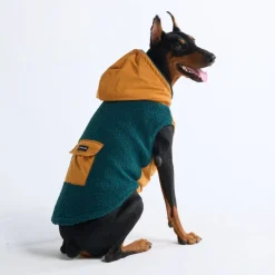 Reversible Jacket - Green and Orange
