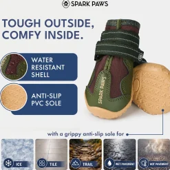 Spark Paws 365 - The All-Season Dog Shoes
