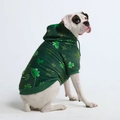 St. Paddy's Dog Hoodie - Dark Green (Limited Edition)