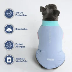 Sunblock Dog T-Shirt - Color Block