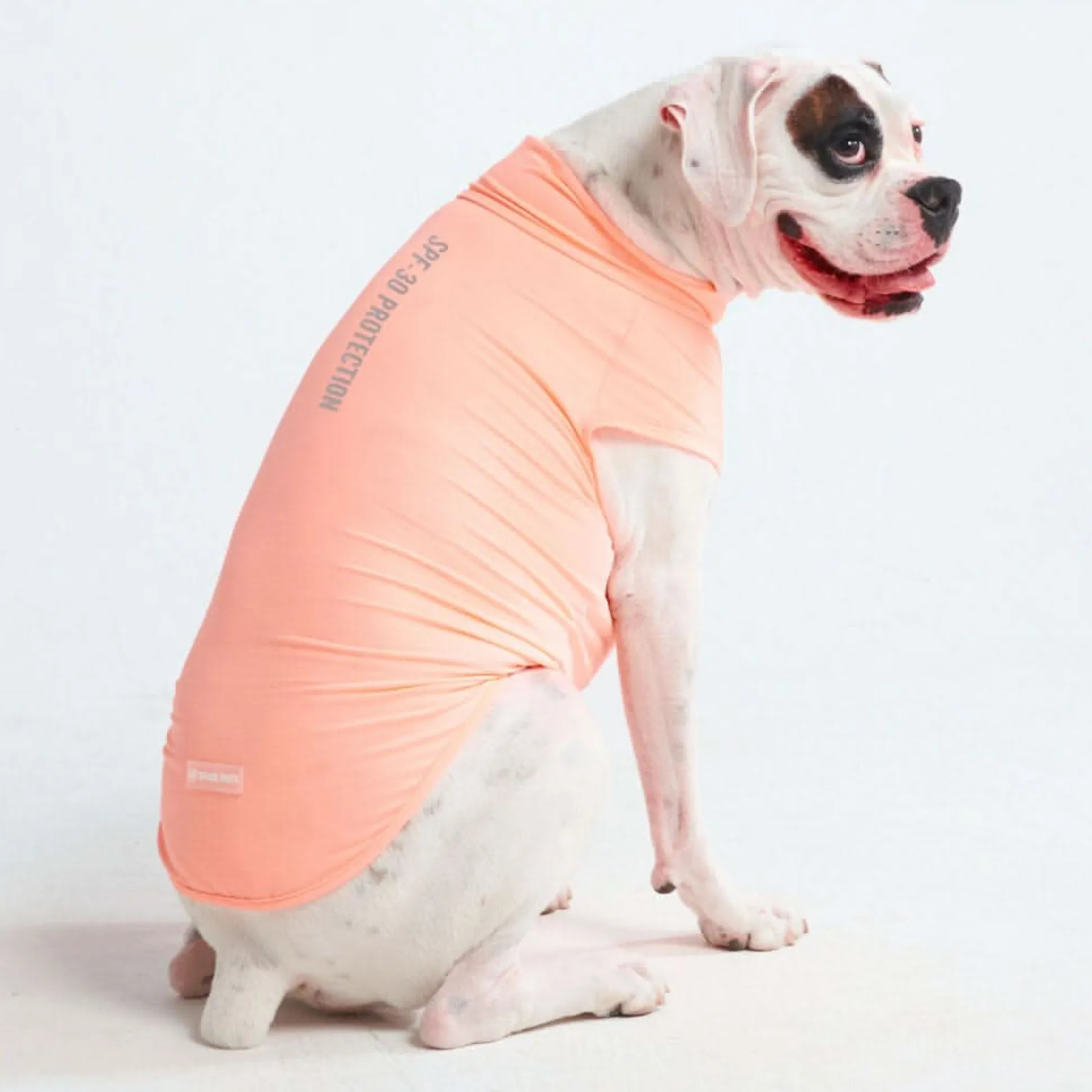 Sunblock Dog T-Shirt - Peach