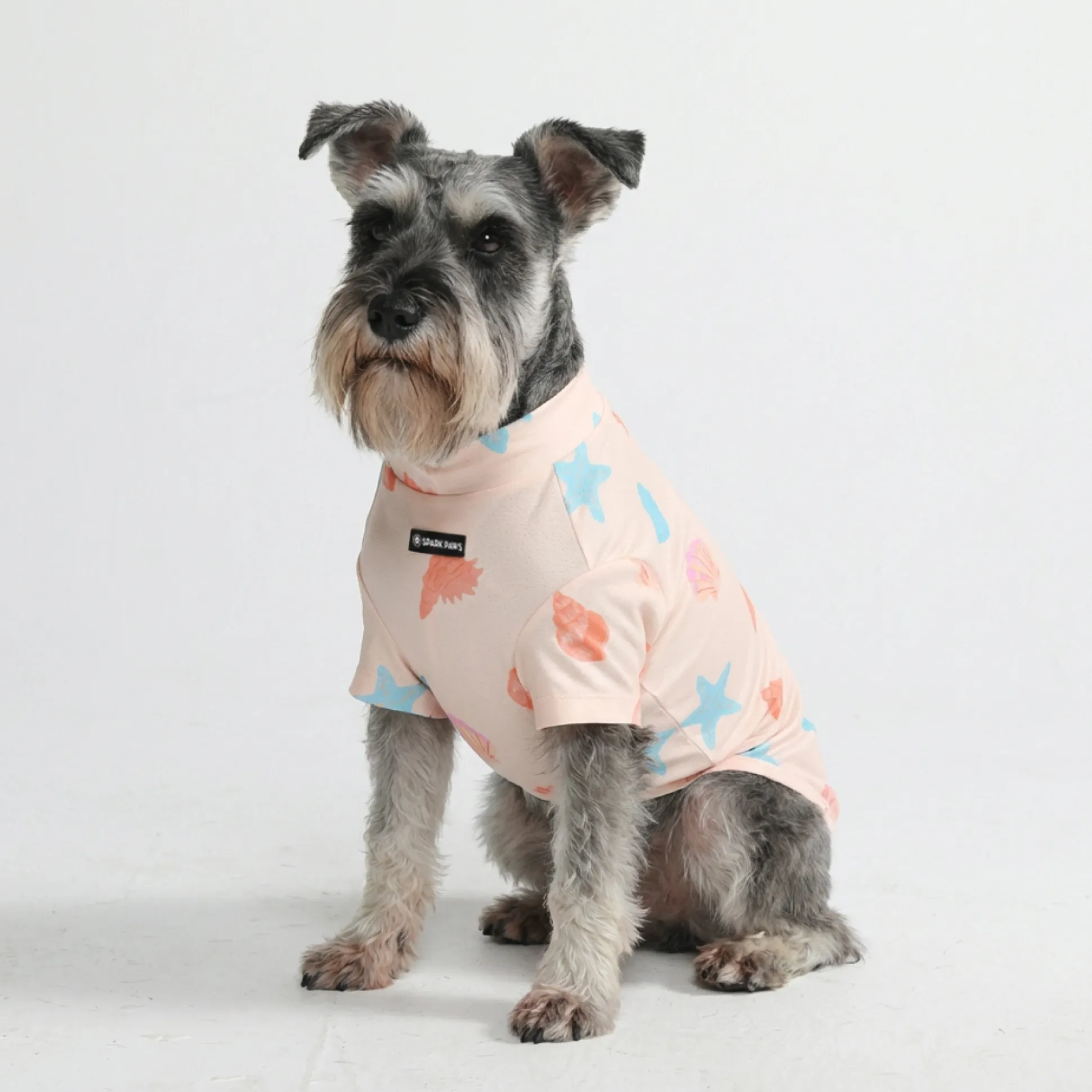 Sunblock Dog T-Shirt - Seashell