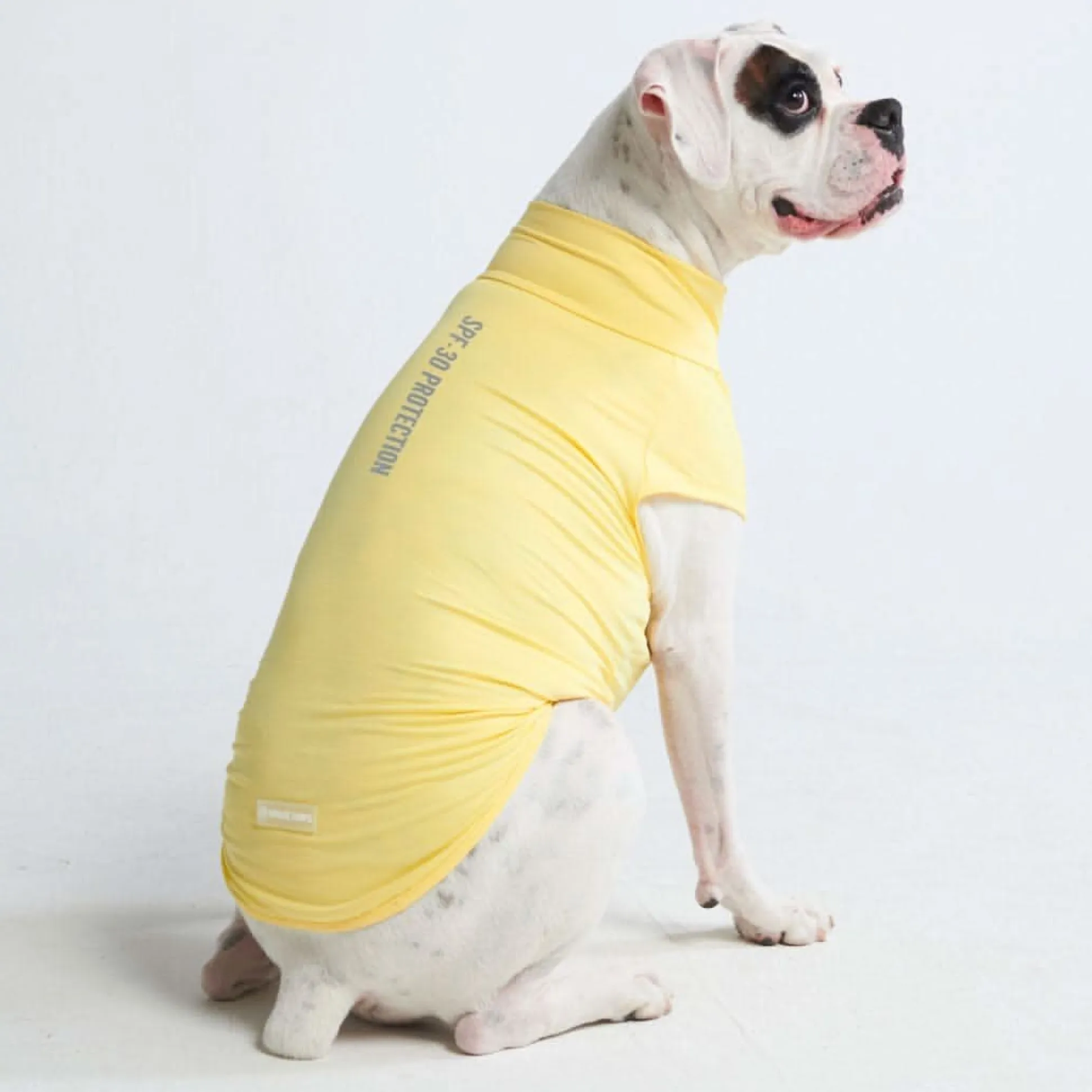 Sunblock Dog T-Shirt - Yellow