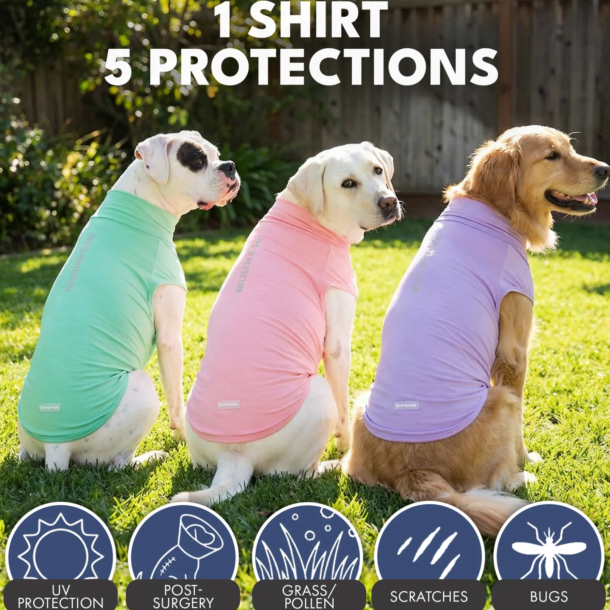Sunblock T-Shirt 3 Pack