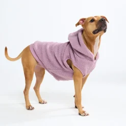 Teddy Sherpa Dog Jacket - Taupe