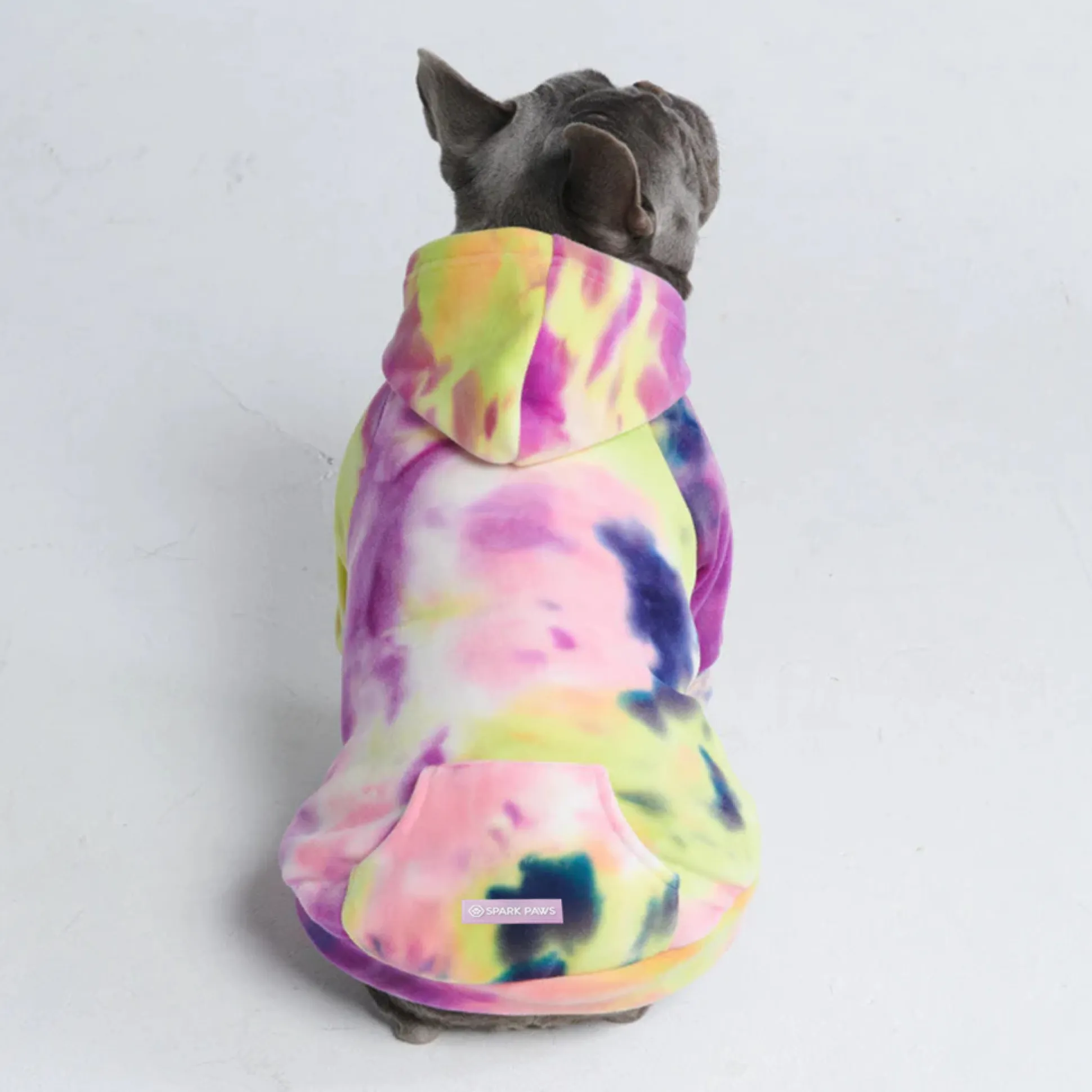 Velvet Dog Hoodie - Berry Lemonade