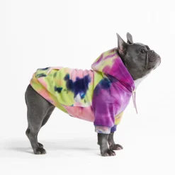 Velvet Dog Hoodie - Berry Lemonade