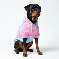 Velvet Dog Hoodie - Snow Cone