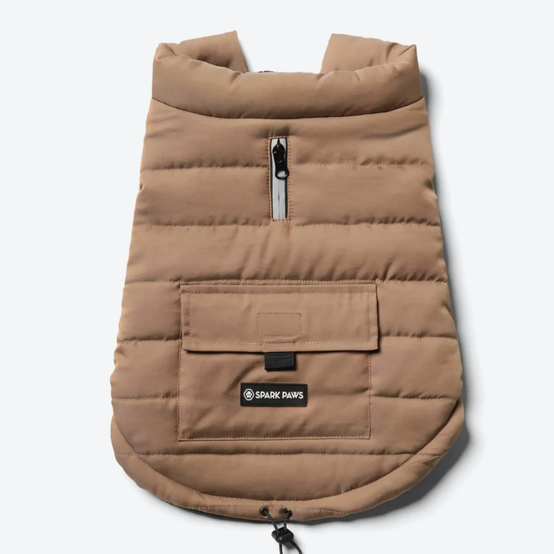 WarmShield Water-Resistant Jacket - Tan