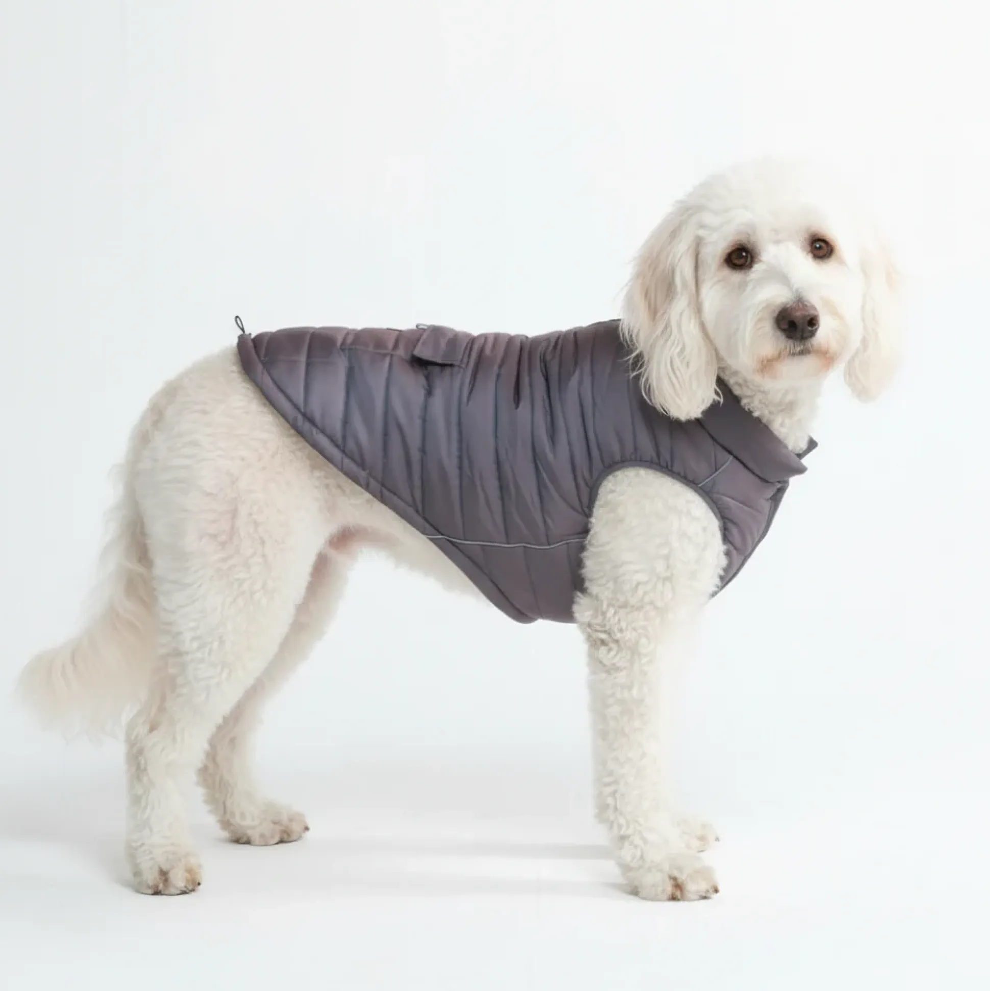 WarmShield Water-Resistant Jacket - Gunmetal Grey