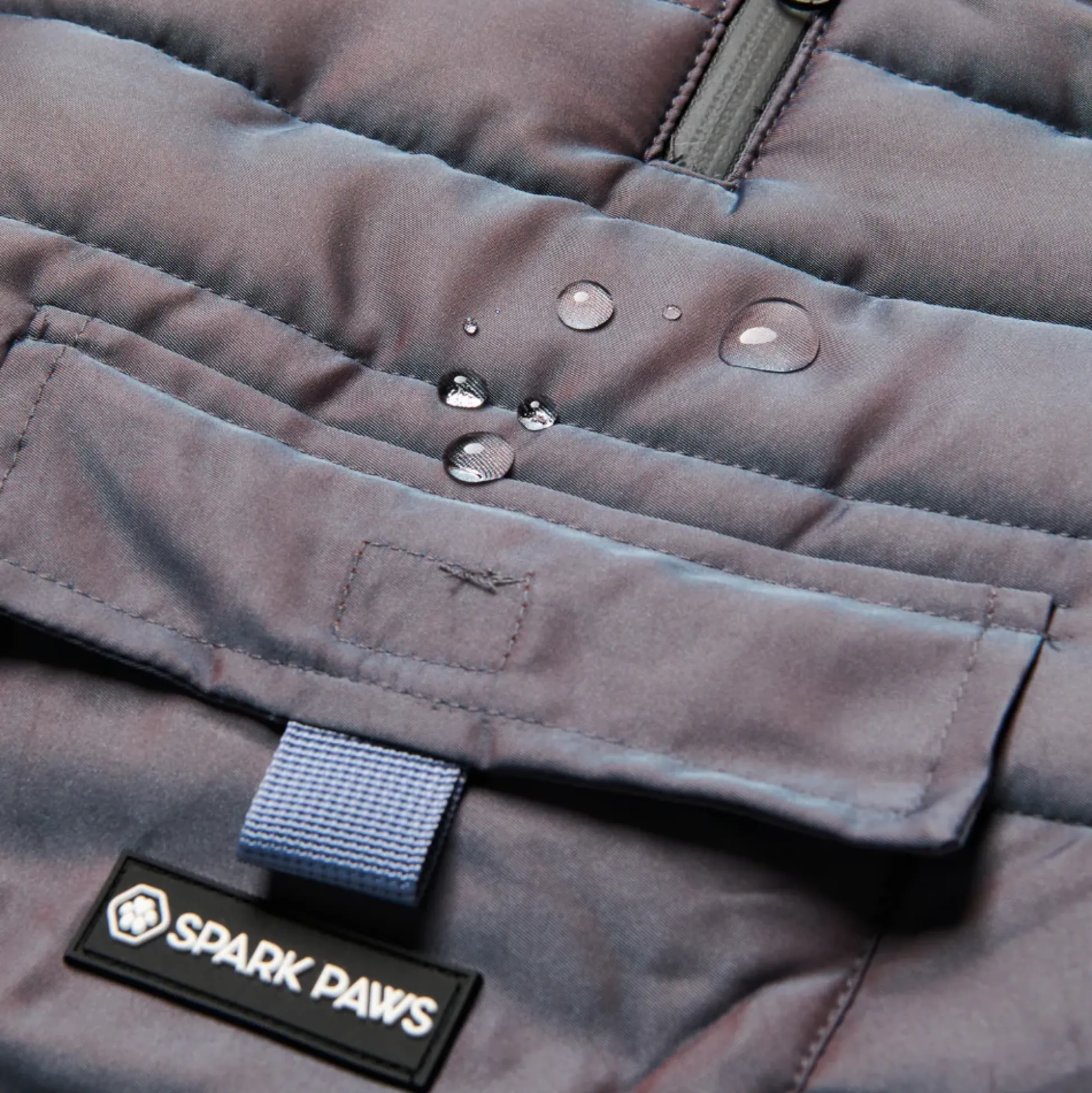 WarmShield Water-Resistant Jacket - Gunmetal Grey