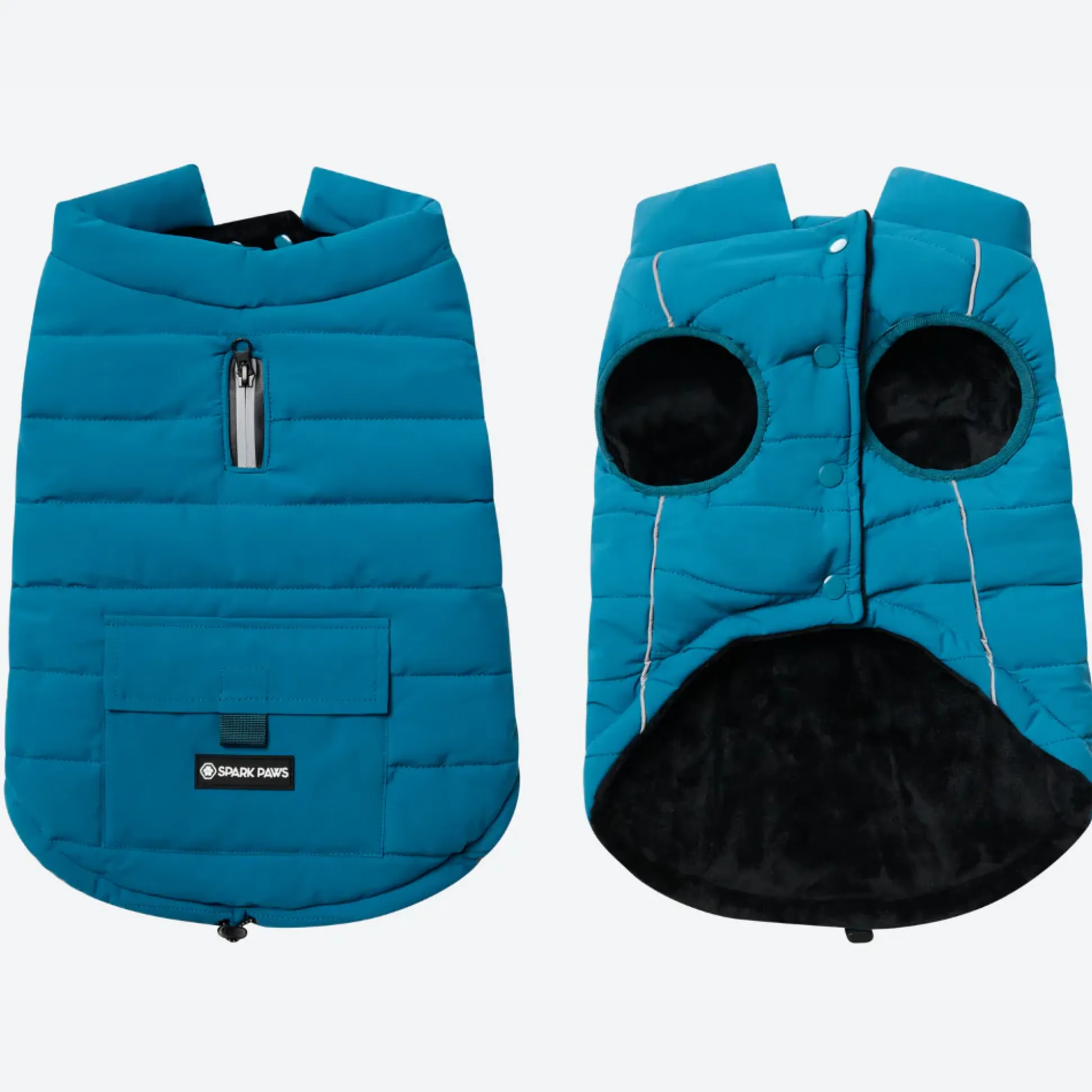 WarmShield Water-Resistant Jacket - Teal